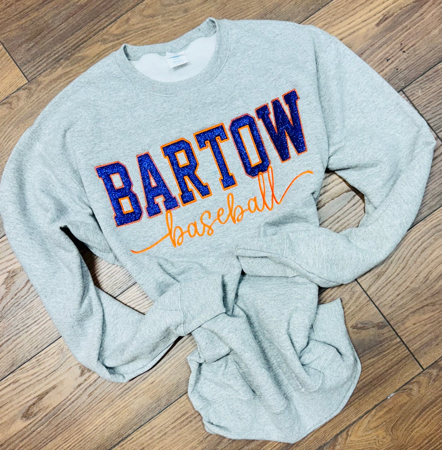 BARTOW Embroidered Appliqué Sweatshirt - (you pick sport)