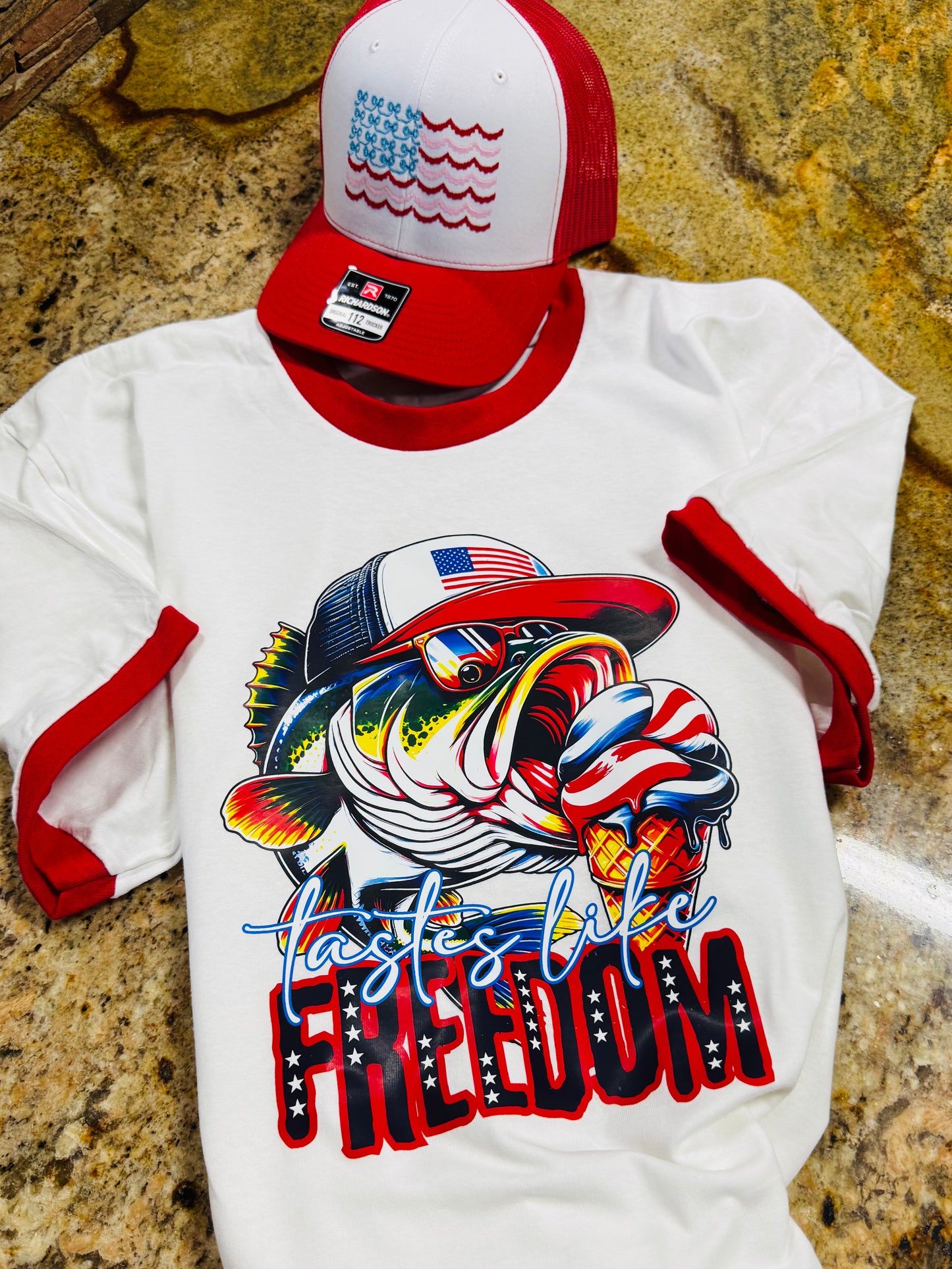 MR. Fish Tastes like Freedom Tshirt