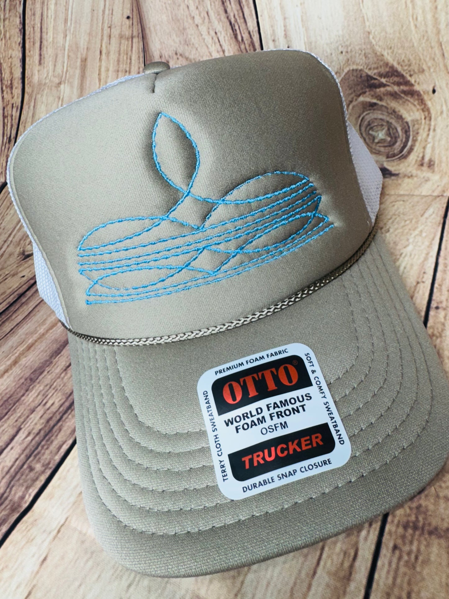 BOOT STITCH Design Hat