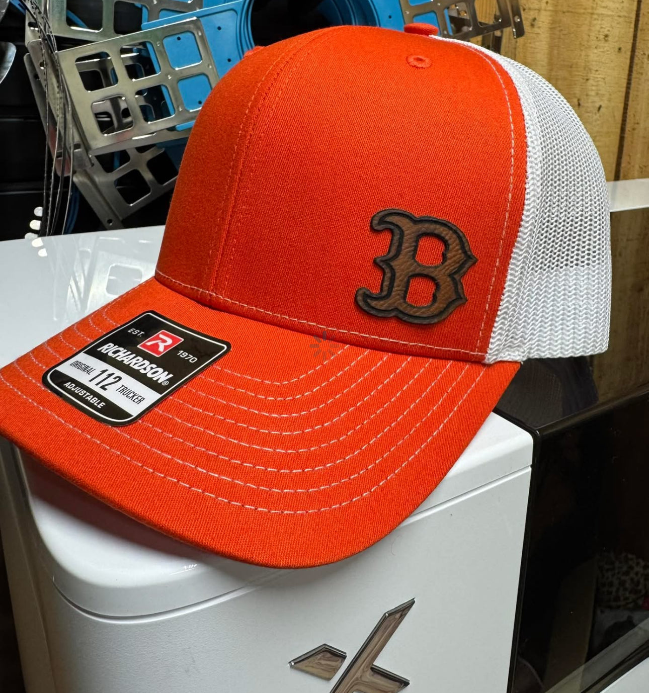 Bartow B Leather Patch