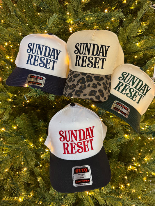 Sunday RESET - embroidered