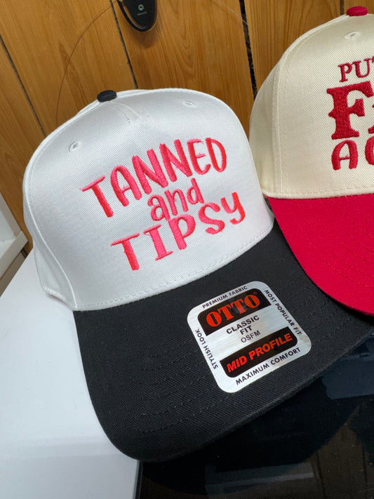 Tanned and Tipsy Snap Back