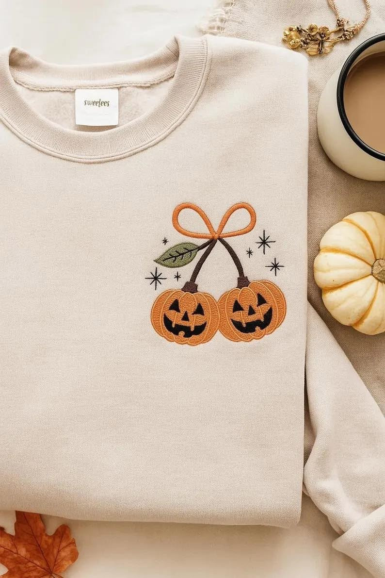 Smiling Bow Pumpkins