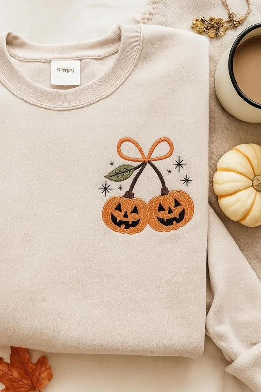 Smiling Bow Pumpkins